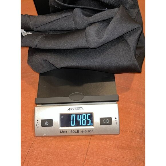 Good American Black Shoulder Scuba Crop Tee Size 0 Cotton Blend - Picture 8 of 8